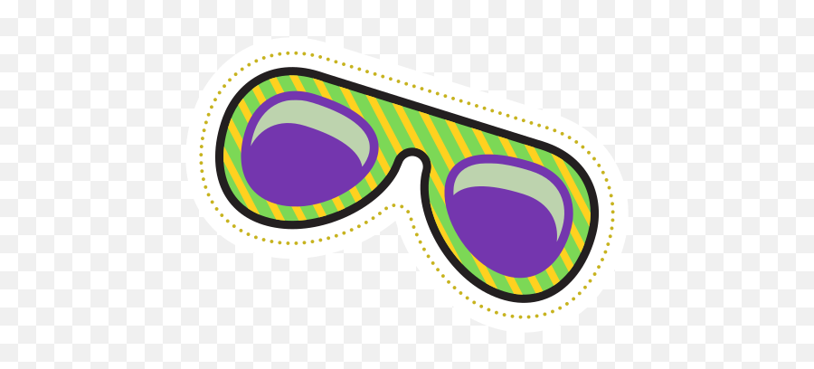 Sunglasses Sticker Free Icon Of Summer Stickers Set - Sticker Oculos De Sol Emoji,Summer Emojis Sunglasses Watermelon