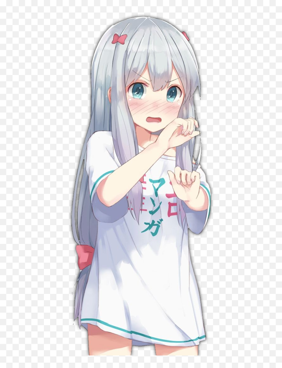 Popular And Trending Sagiriizumi Stickers On Picsart - Fictional Character Emoji,Eromanga Sensei Sagiri Emoji