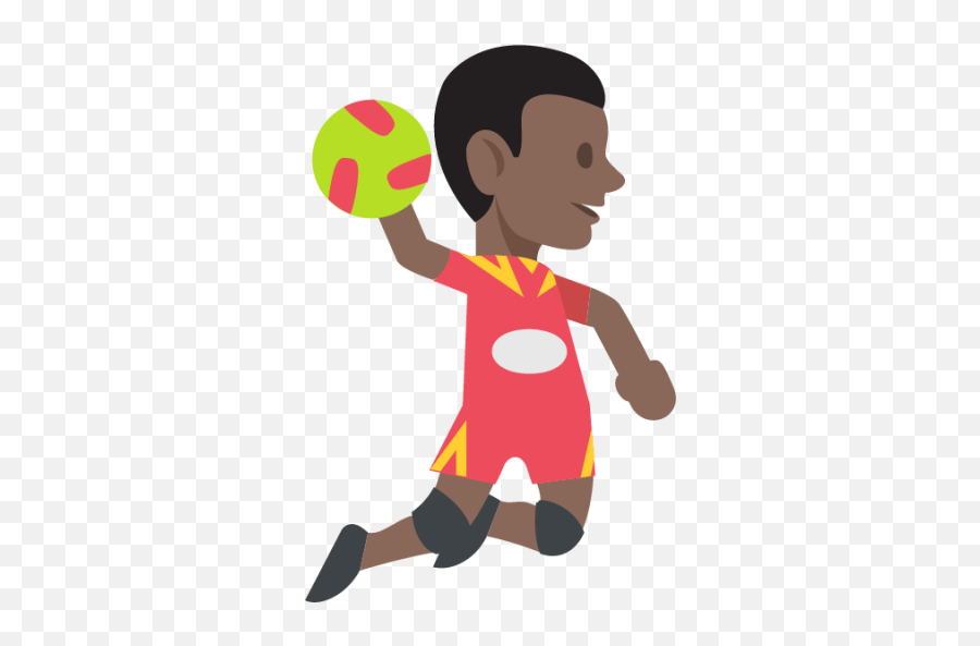 Handball Tone Emoji - Handball,Soccer Player Emojis