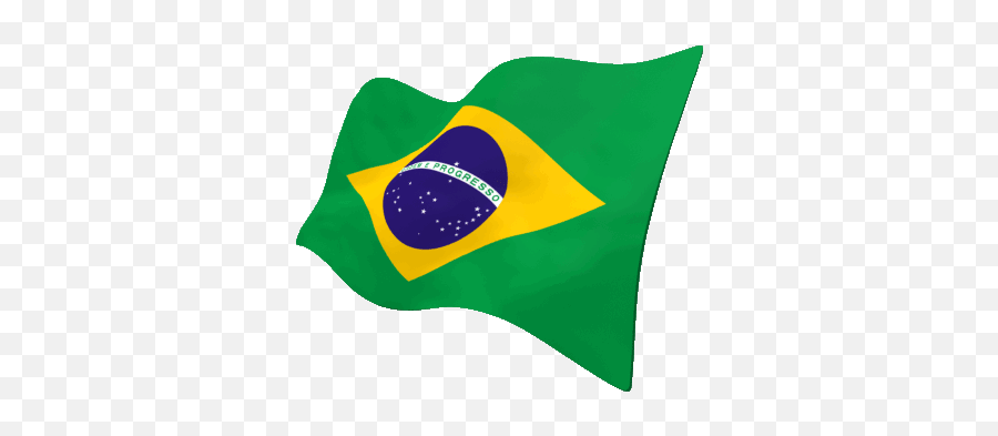 Gifs Of Brazilian Flag - Transparent Brazil Flag Gif Emoji,Emoticon Bandeira Do Brasil