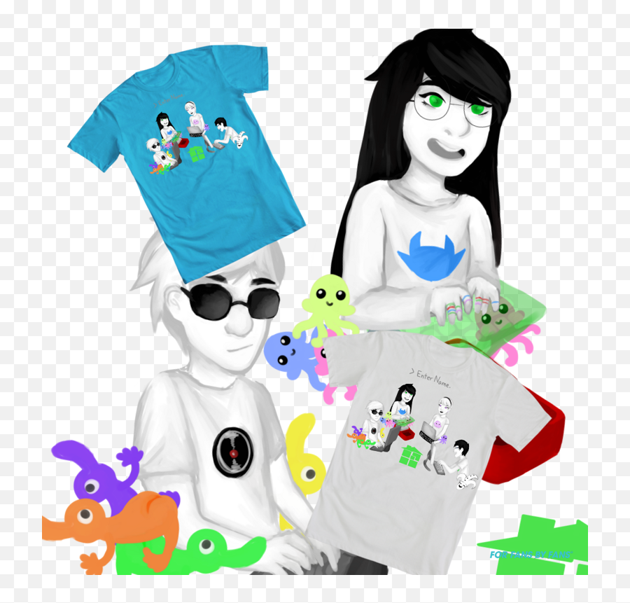 Homestuck Design Contest 3 - Forfansbyfans Tshirts Fictional Character Emoji,Sunglasses Glasses Emoji Pillow