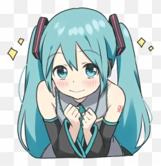 58 Ideas - Miku Hatsune Stickers Emoji,Snow Miku Emoticon