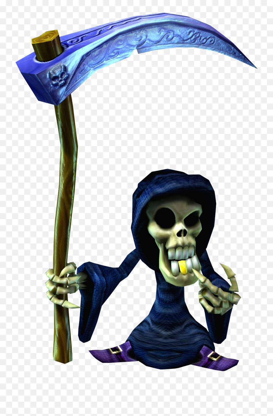 You Know What They Say About Grim Reapers With Big - Conker Little Grim Conker Live And Reloaded Emoji,Twitch Emoticons Skeleotn