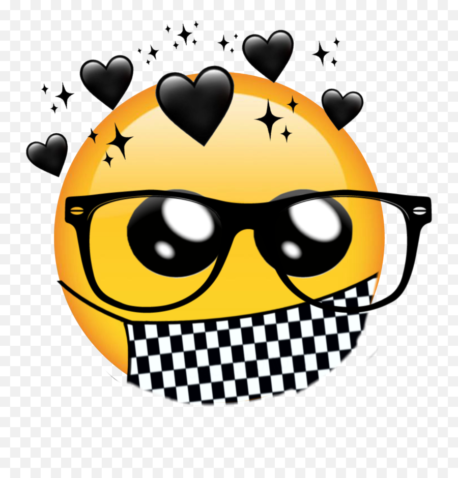 Nerd Cute Black Emoji Anything Lol - Happy,Cute Emoji