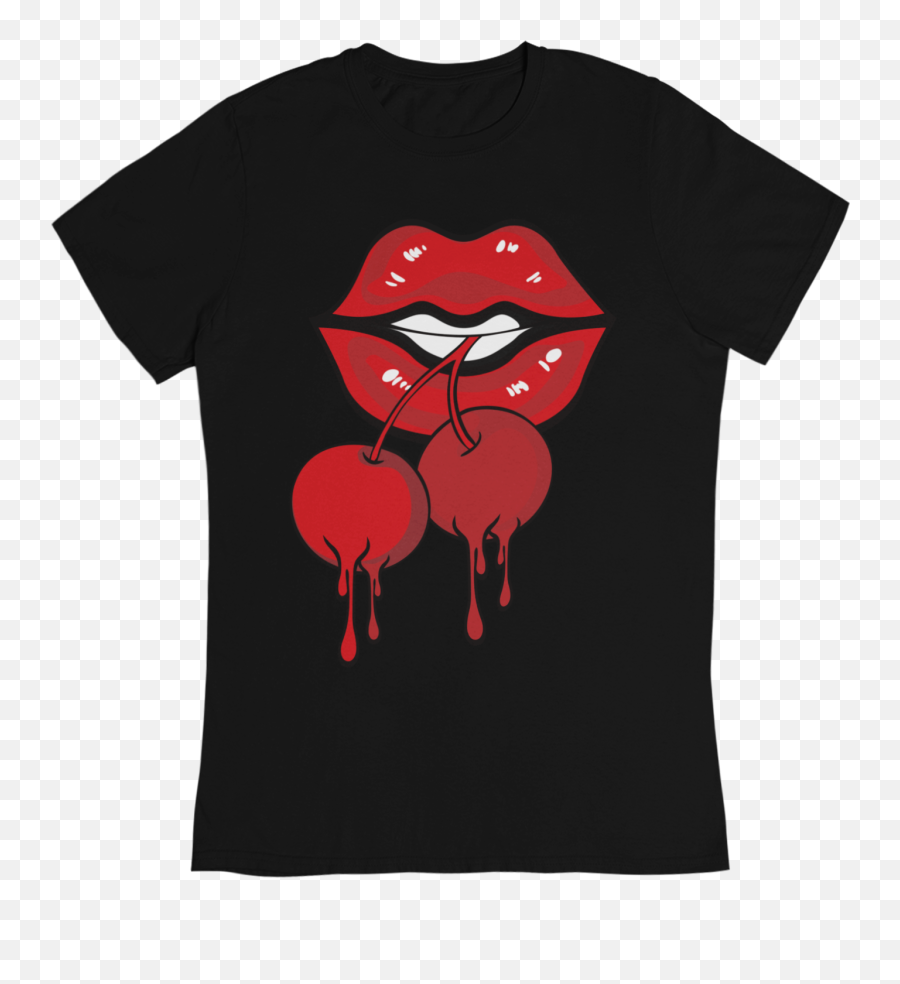 Black And Red Cherry Lips Sneaker Emoji,Sneaker Emojis