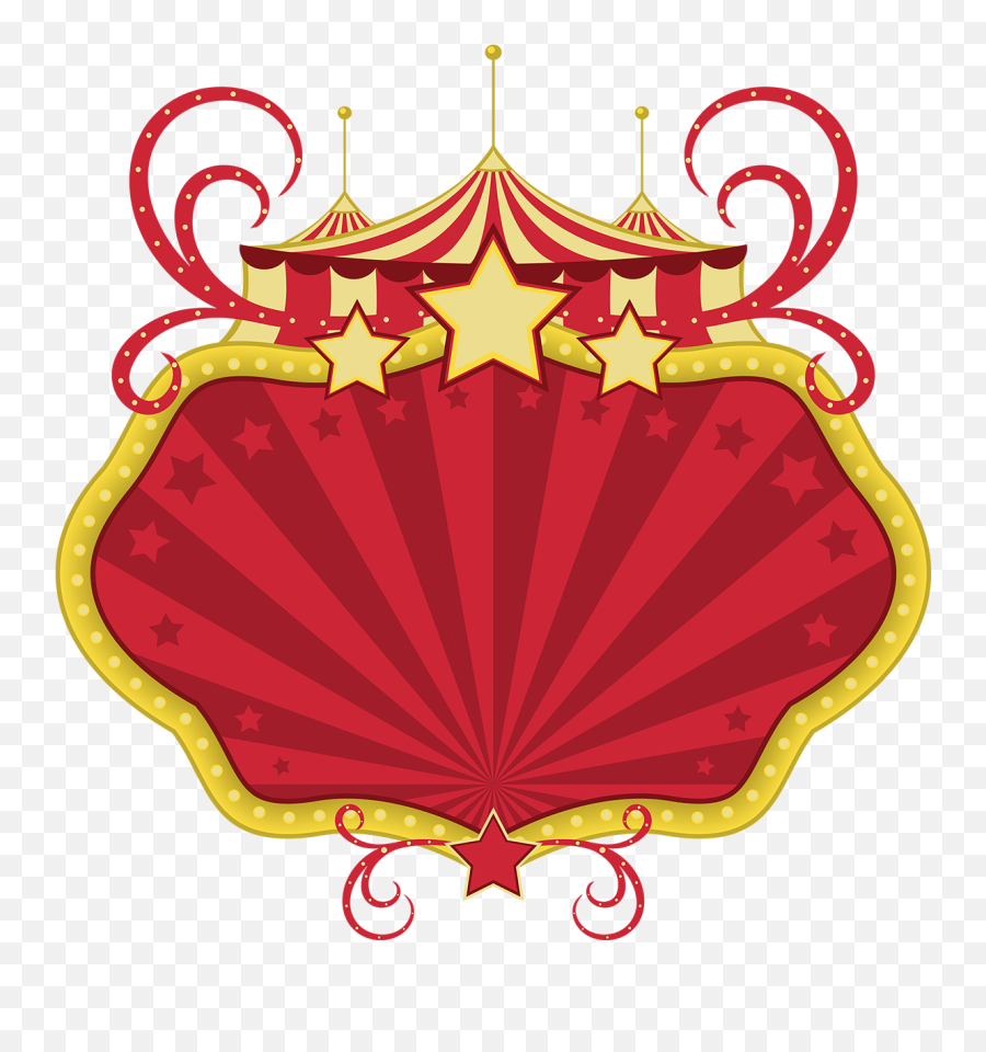 Moldura Circo Png - Circus Png Emoji,Molduras Para Convites Emojis