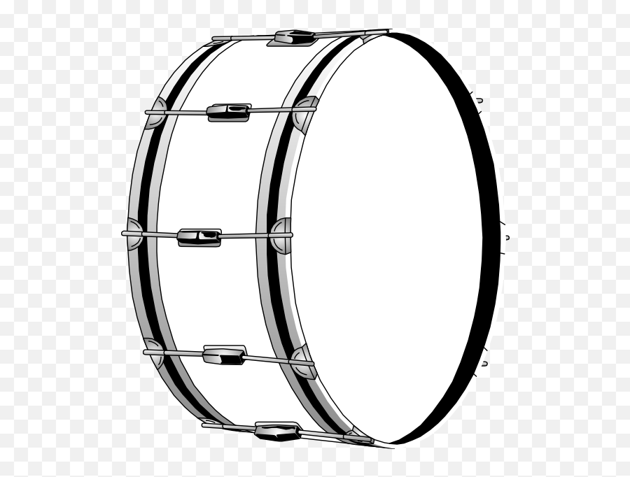 Bass Drums Snare Drums Clip Art - Silhouette Drum Clip Art Emoji,Snare Drum Emoji