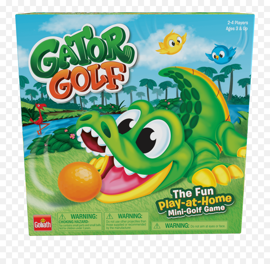 Goliath Gator Golf - Putt The Ball Into The Gatoru0027s Mouth To Score Game Emoji,Pink Kids Fitbit With Emojis