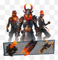 Fortnite Magma Masters Pack Item Bundle - Png Pictures Images Emoji,Pack De Emojis Png