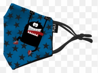Mascarilla Higiénica - Monster Emoji,Emoticon La Manito En La Barbilla