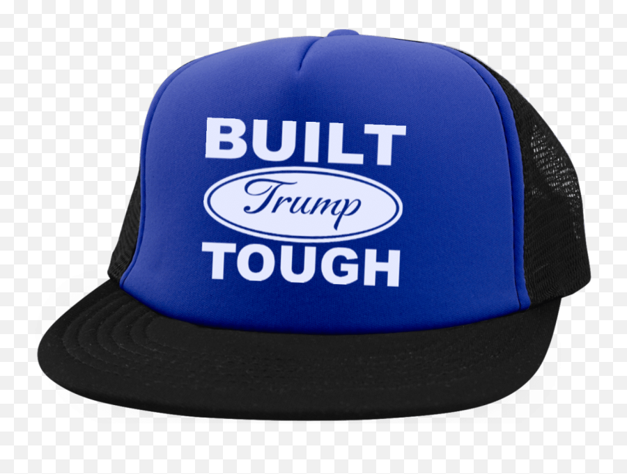 Built Trump Toughtrucker Hat With Snapback - The Wholesale Tshirts Co For Baseball Emoji,100 Emoji Snapback