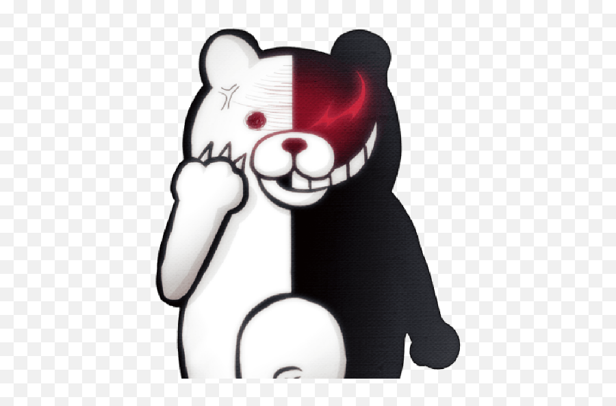 Monokuma - Stickers De Monokuma Emoji,Monokuma Emoticon