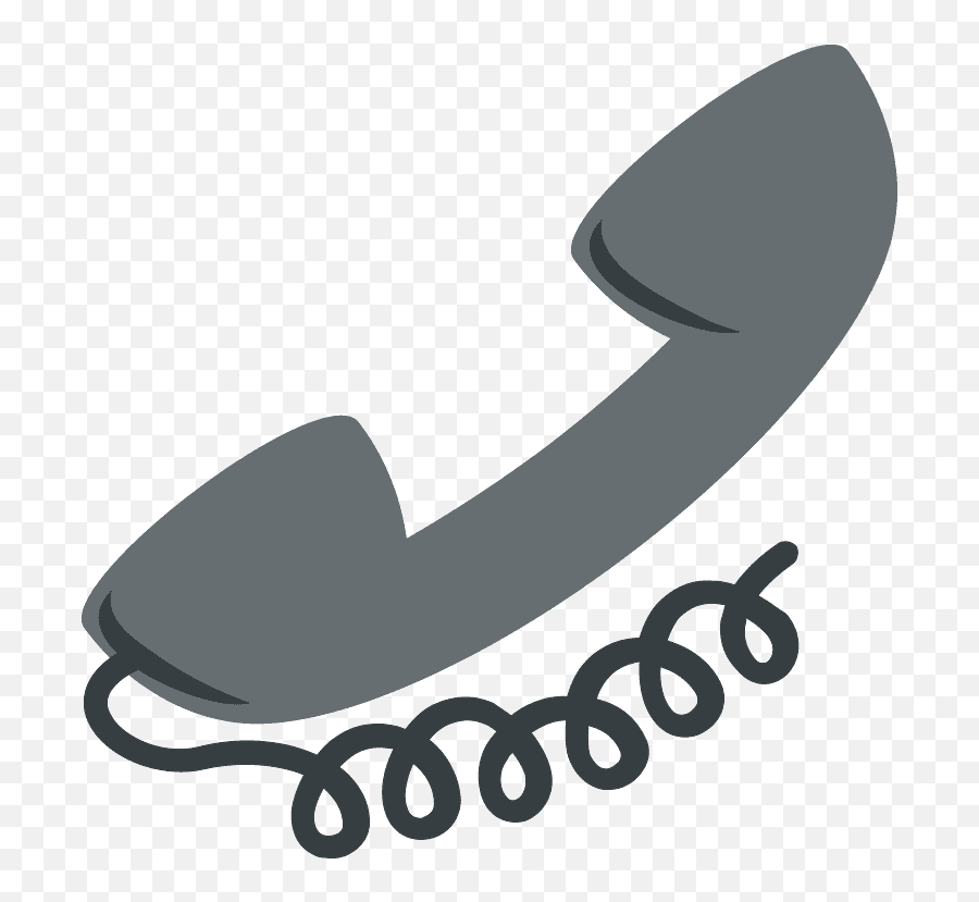 Telephone Receiver Emoji Clipart - Phone Receiver Emoji,Telephone Emoji