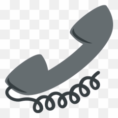 Telephone Receiver Emoji Clipart - Phone Receiver Emoji,Telephone Emoji