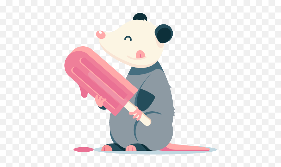 Awesome Possum - Bears Emoji,Possum Emoji