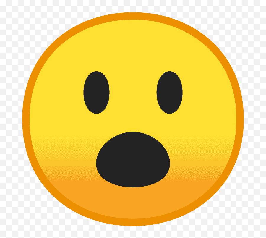 Face With Open Mouth Emoji Meaning - Emoji Face With Open Mouth,Shock Emoji