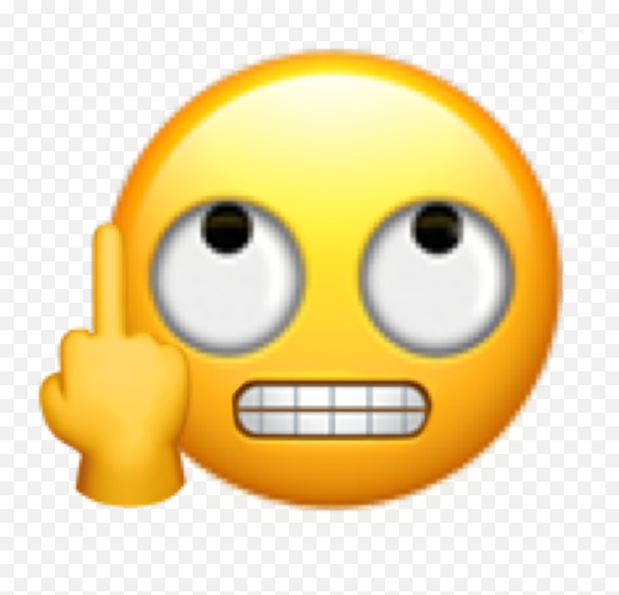 Emoji Fuckuff Fuckyou Sticker - Emoji,Hate Emoji