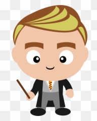 Luna Lovegood Clipart - Draco Malfoy Clipart Png Emoji,Huff Emoji