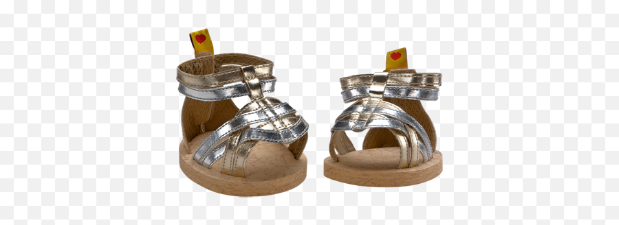 Gold Gladiator Sandals - Build A Bear Summer Shoes Emoji,Gladiator Emoji