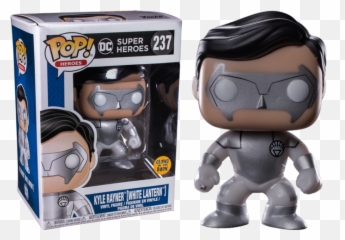 Green Lantern - White Lantern Kyle Rayner Glow In The Dark Pop Vinyl Figure White Lantern Kyle Rayner Funko Emoji,Vinyl Toy + Change Emotions