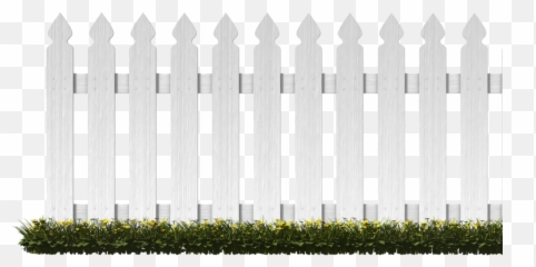 White Picket Fence Png Official Psds - Picket Fence Transparent Background Emoji,Fencing Emoji
