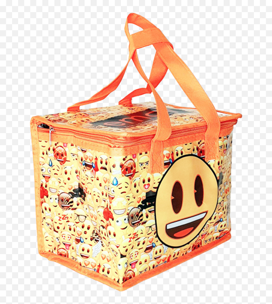 Buy Emoji Cool Bag Lunch Bag Online - Happy,Gift Box Emoji