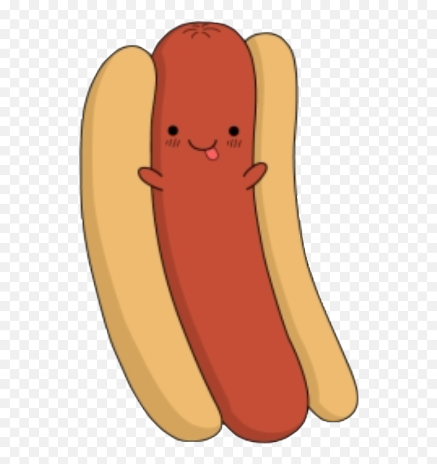 Cute Hotdog Sticker - Cute Foods Emoji,Cute Hotdog Emojis