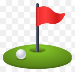 Flag In Hole Icon - For Golf Emoji,Golf Emoji