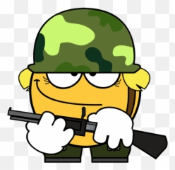 Stickers For Whatsapp Military - Hard Emoji,Military Emoticon