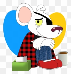 Poor Chap Caught Up A Cold Clipart - Full Size Clipart Mug Emoji,Emoji Thums Down With Face