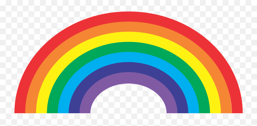 Rainbow Icon Clipart Free Download Transparent Png Creazilla - Rainbow Cartoon Emoji,Rainbow Emoji Transparent