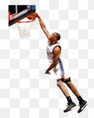 Russell Westbrook - Aaron Gordon Dunk Png Emoji,Russell Westbrook Emoji