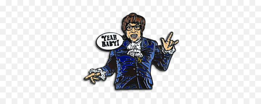 Home Page Patti Lapel - Austin Powers Yeah Baby Cartoon Emoji,Zoolander Emoticon