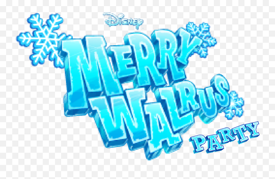 Merry Walrus Party Club Penguin Wiki Fandom - We Wish You A Merry Walrus Logo Emoji,Club Penguin Halloween Party 2015 Emoticons