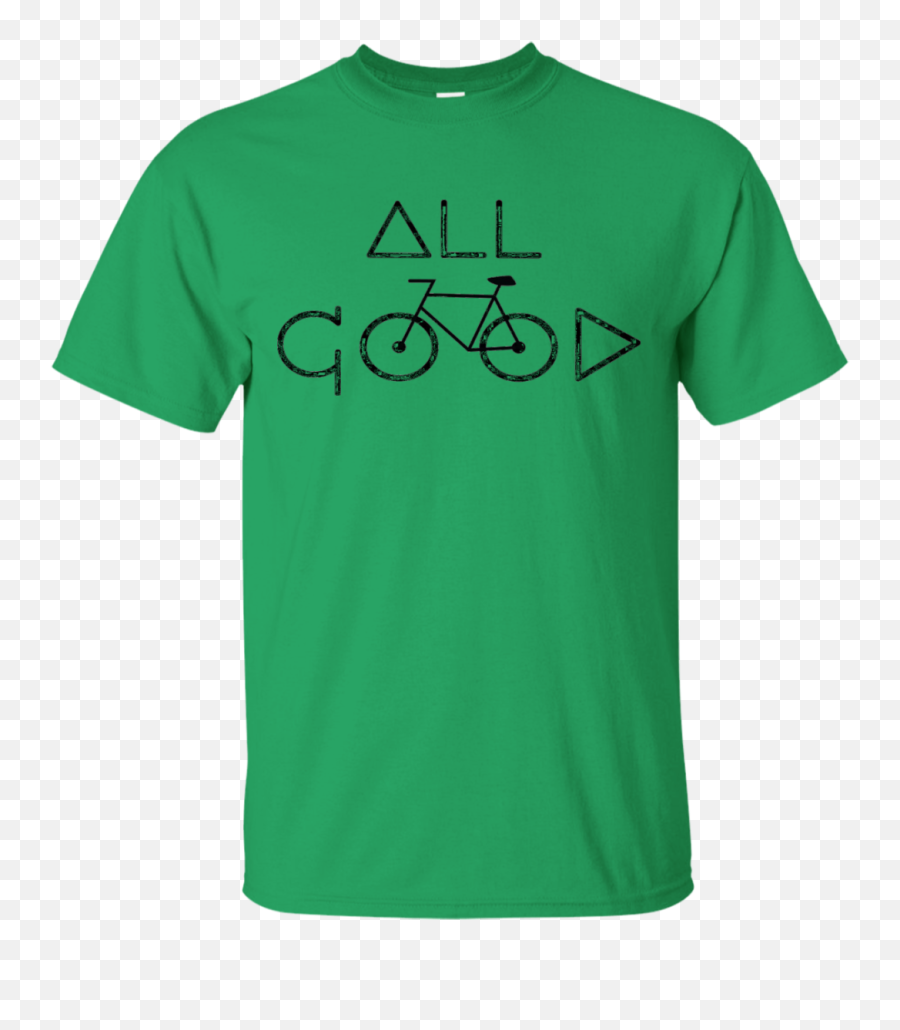 All Good Bike T - Shirt Cycling Biking Road Bike Final Fantasy 6 Shirt Emoji,Bicicle Emoji Transparent