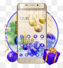 Illuminating Christmas Balls Theme - Smartphone Emoji,Emojis De Comemora??o