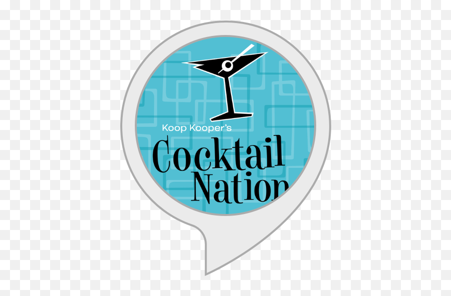 Amazoncom Cocktail Nation Alexa Skills - Martini Glass Emoji,Martini Emoji Ring