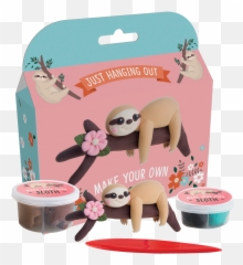 Make Your Own Sloth Diy Kit - Modelling Clay Emoji,Facebook Emojis Sloth