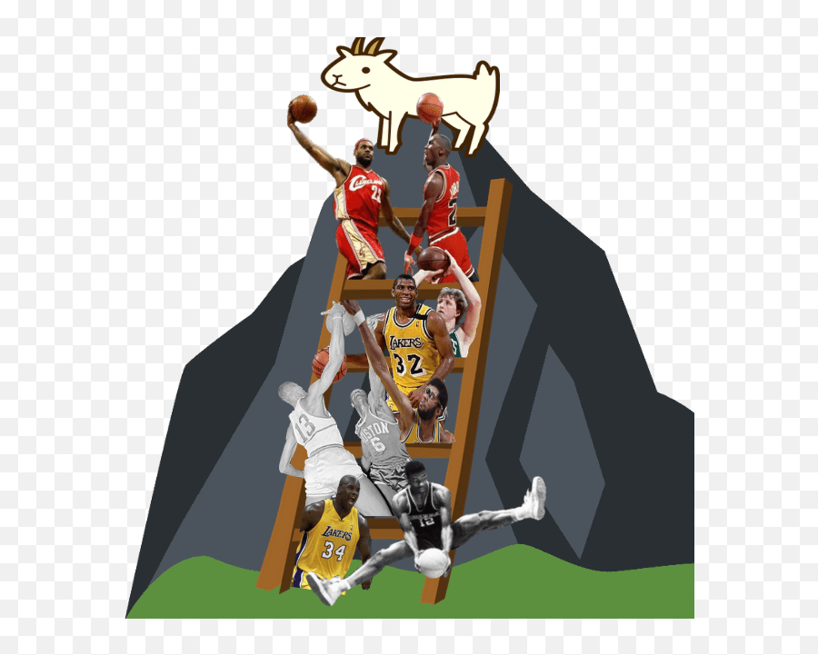 The Goat Ladder Part 4 235 - 231 Greek God Of Stats Cartoon Goat Nba Emoji,Cursed Emojis Ship