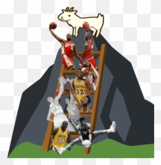 The Goat Ladder Part 4 235 - 231 Greek God Of Stats Cartoon Goat Nba Emoji,Cursed Emojis Ship