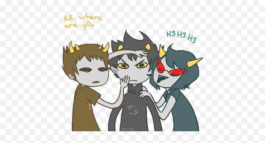 Homestuck Characters Homestuck Gifs - Sollux X Karkat X Terezi Emoji,Homestuck Terezi Emoticons