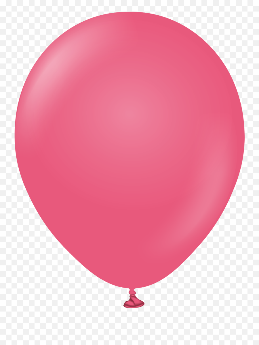 12 Kalisan Latex Balloons Standard Fuchsia 50 Per Bag - Pink Single Balloon Clipart Emoji,Moana Emojis Face