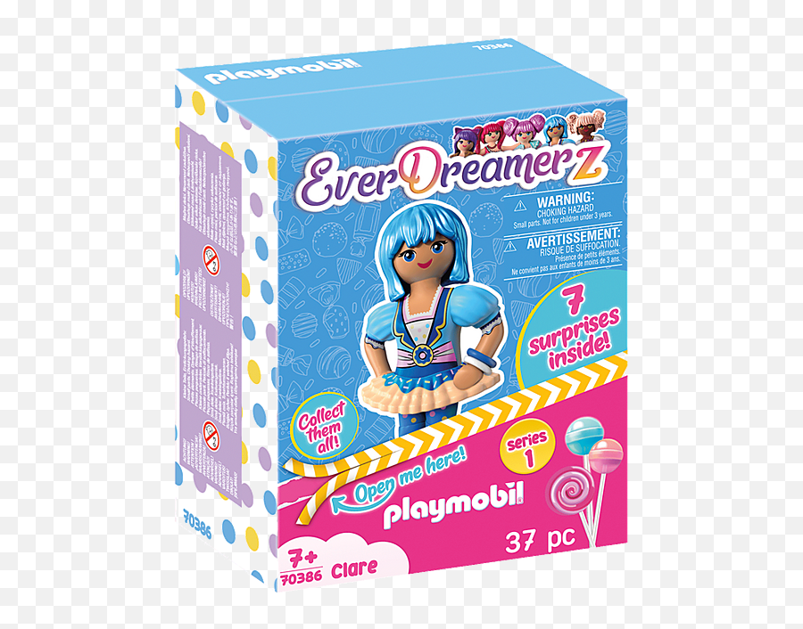 Everdreamerz Clare - Series 1 Toy Sense Playmobil Everdreamerz Clare Emoji,Mattel Emotions Bear Collectible