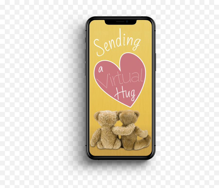 Momentful - Not Just A Card App Smartphone Emoji,Teddy Bear Hug Emoticon On Whatsapp