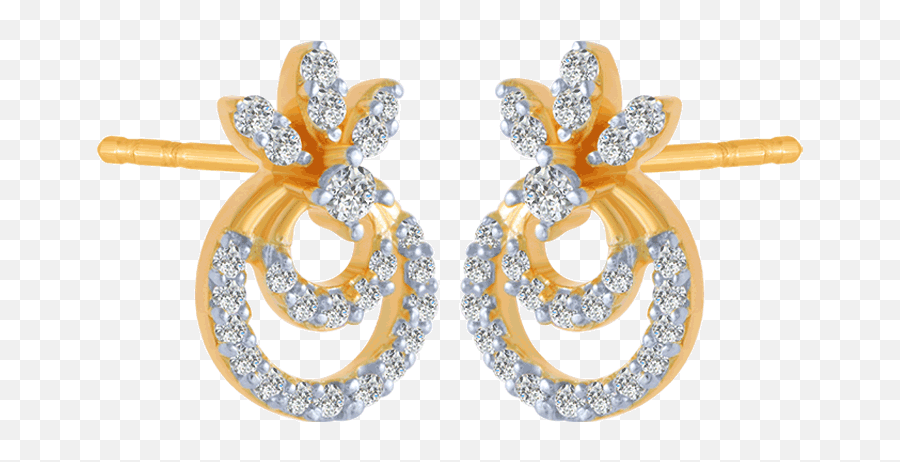 Marvelous Diamond Earrings For Girl - Solid Emoji,Swarovski Zirconia Earrings Emotions