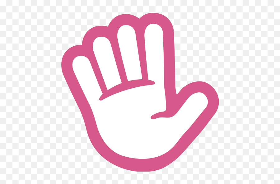 Raised Hand - Android Raised Hand Emoji,Hands Up Emoji