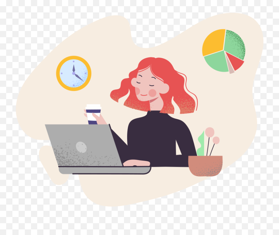 Style Woman Works With Computer Images In Png And Svg Emoji,Girl Okay Emoji