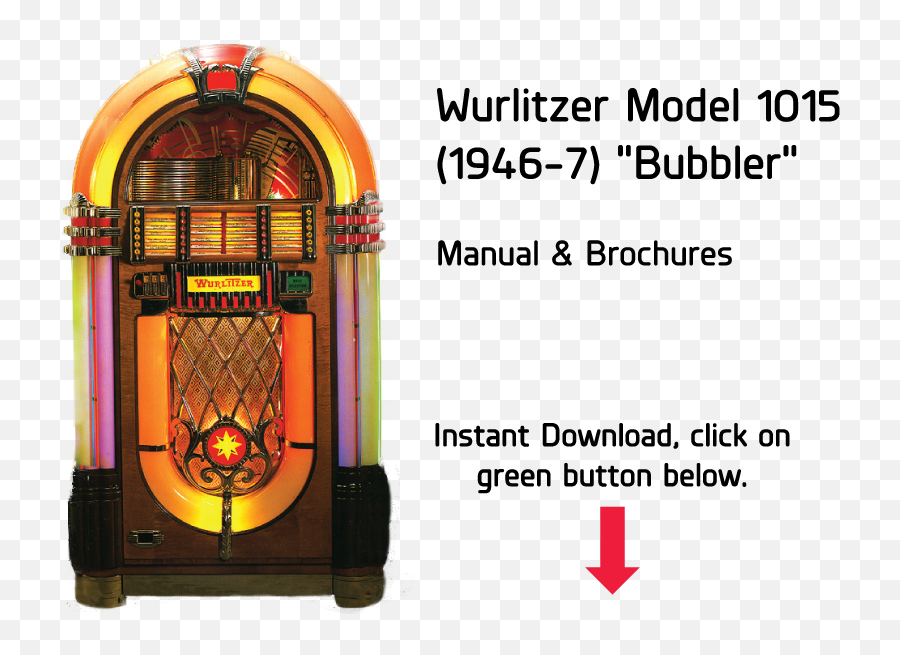 Wurlitzer 1015 Jukebox Serviceu0026 Parts Manual Jukeboxes Emoji,Futaba Sakura Emojis