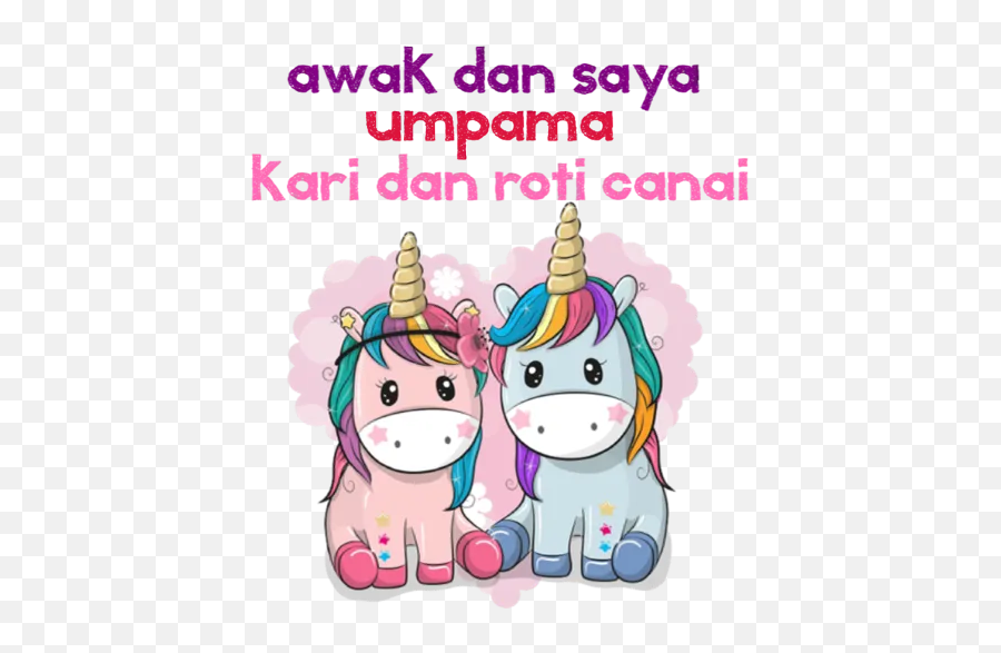 Unicorn By You - Sticker Maker For Whatsapp Emoji,Unicorn Emojis Clipart