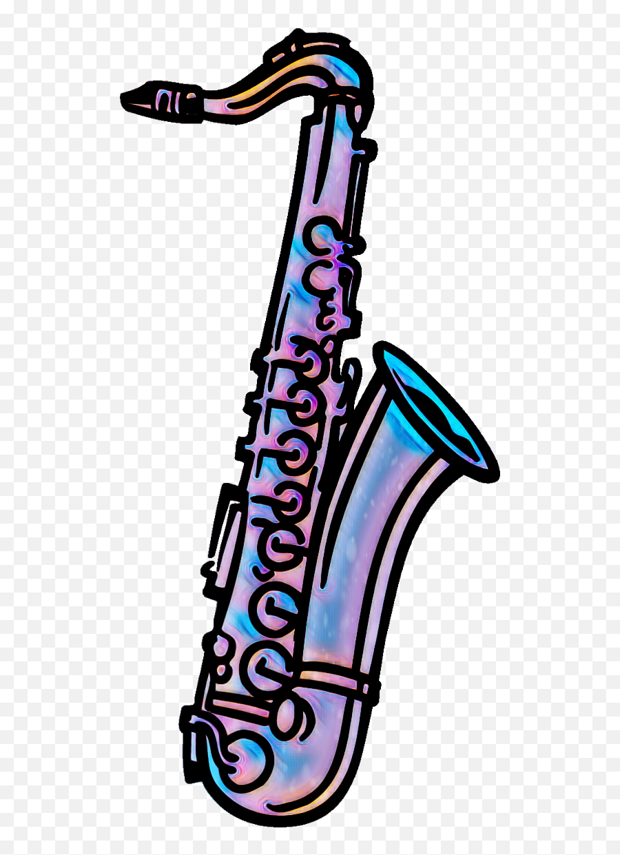 Saxophone Sticker Challenge On Picsart Emoji,Saxophone Emoji